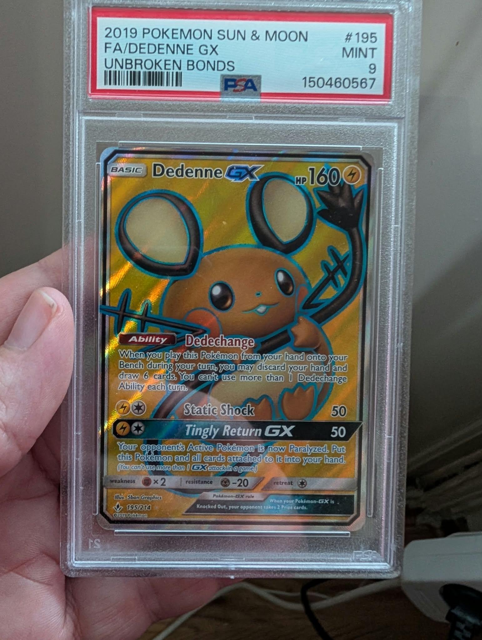 2019 POKEMON SUN &MOON # 195 MINT 9 – bild 1 av 2